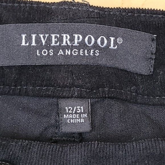 Liverpool Los Angeles Hannah flare corduroy pants size 12/31 - Picture 5 of 12